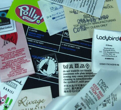 Fabric Rug Label Printed Fabric Labels | Custom Designs For Your Brand